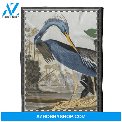 Louisiana Heron Blanket