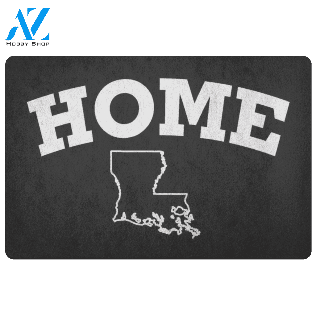 Louisiana Home Doormat | Welcome Mat | House Warming Gift