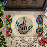 Love - American Sign Language Doormat