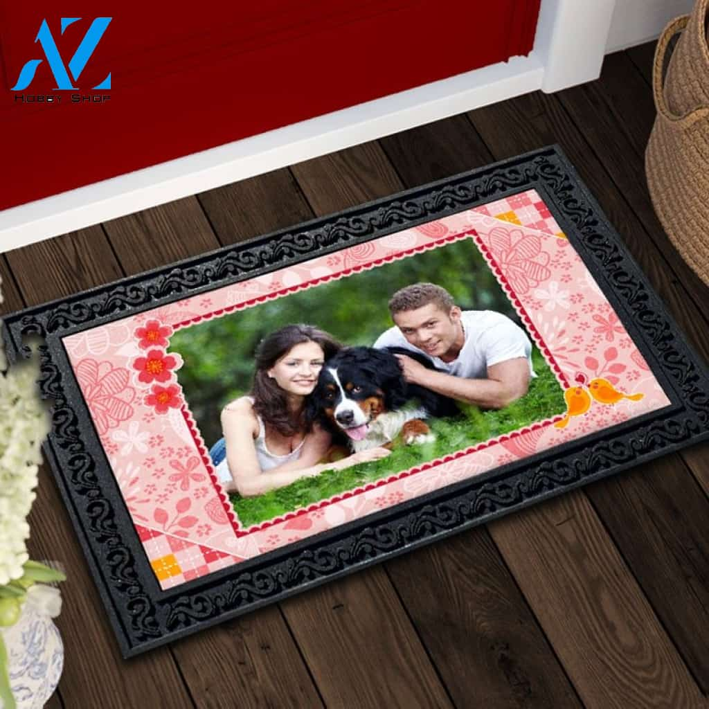 Love Birds Photo Doormat - 18