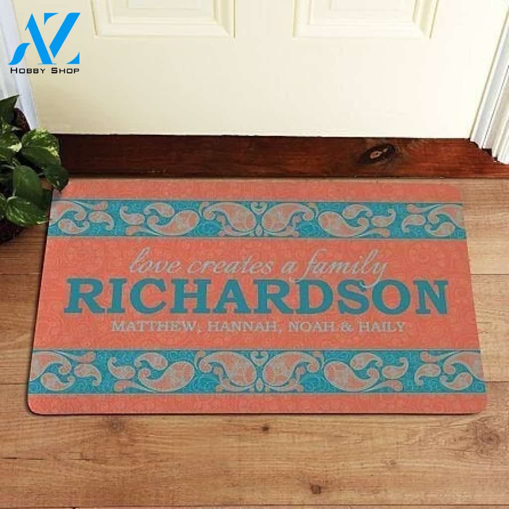 Love Creates A Family CLP1110077D Doormat