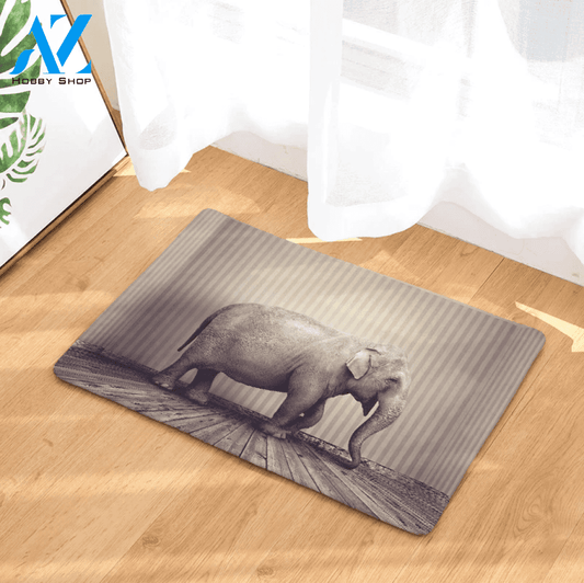 Love Elephant Doormat Welcome Mat Housewarming Gift Home Decor Funny Doormat Gift For Friend Gift For Family Birthday Gift