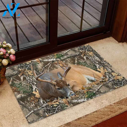 Love Hunting Easy Clean Welcome DoorMat | Felt And Rubber | 40x60 cm | 45x75 cm | 60x90 cm | Colorful | DO1172