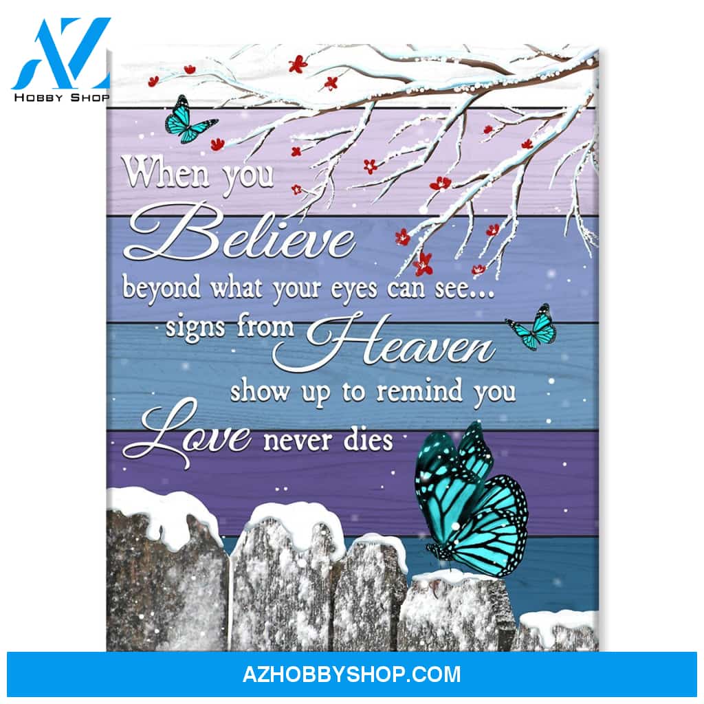 Love Never Dies Canvas
