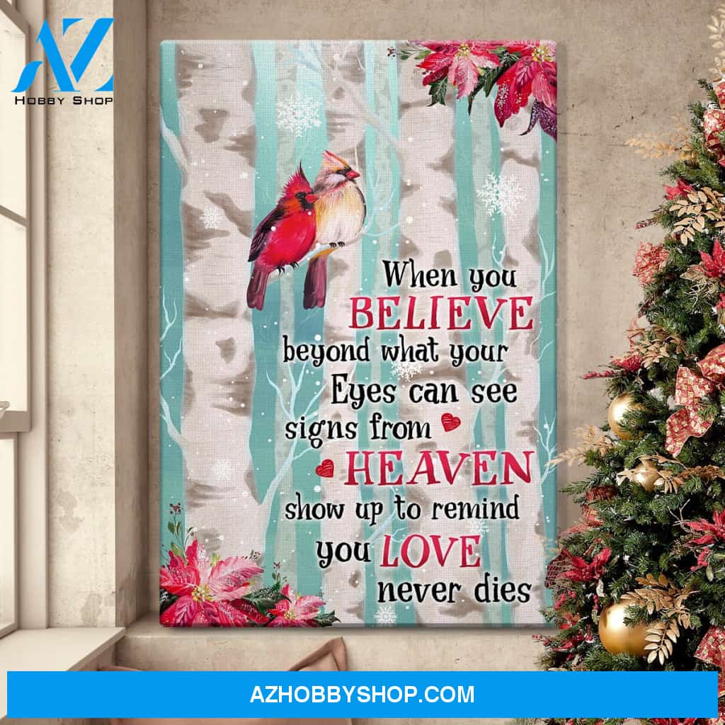 Love Never Dies Canvas