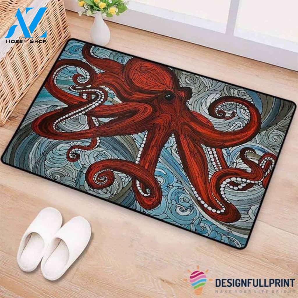Love Octopus Doormat HG