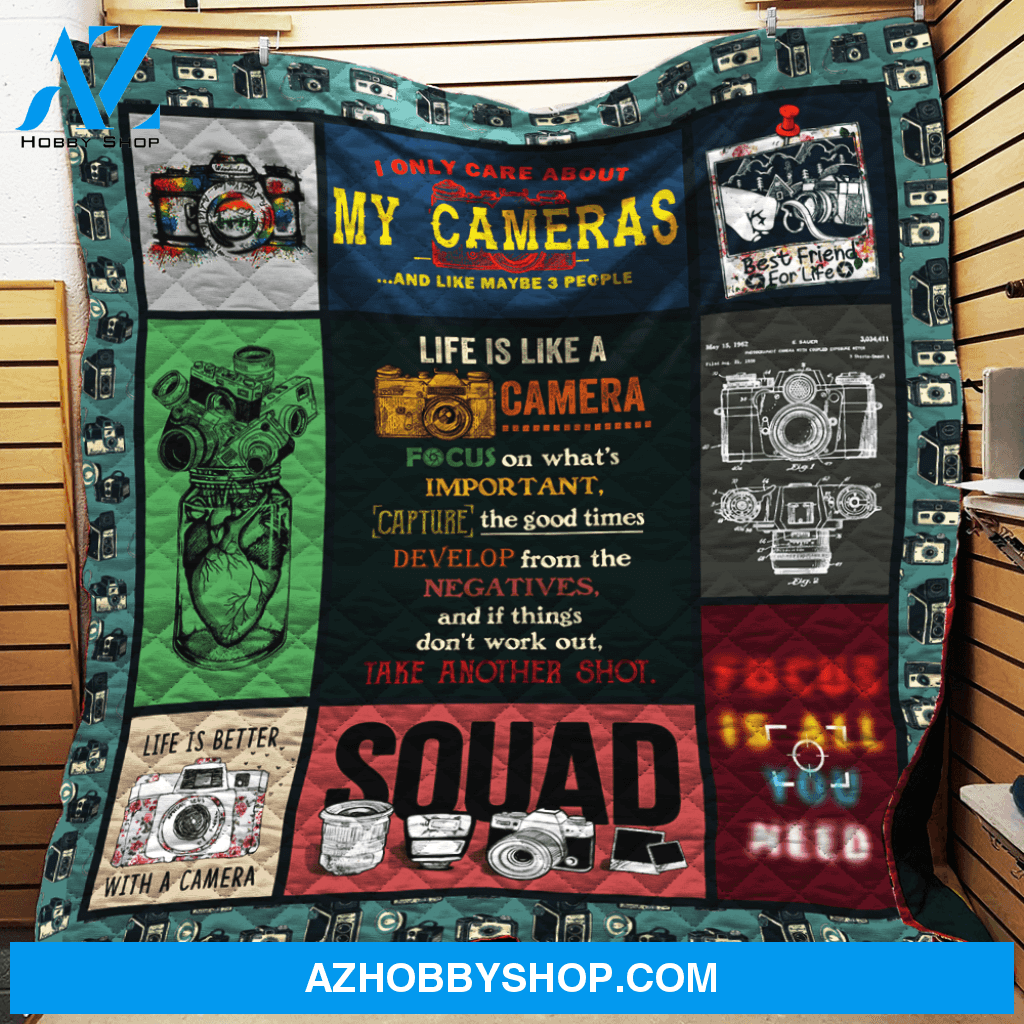 Love Photography Fleece Blanket