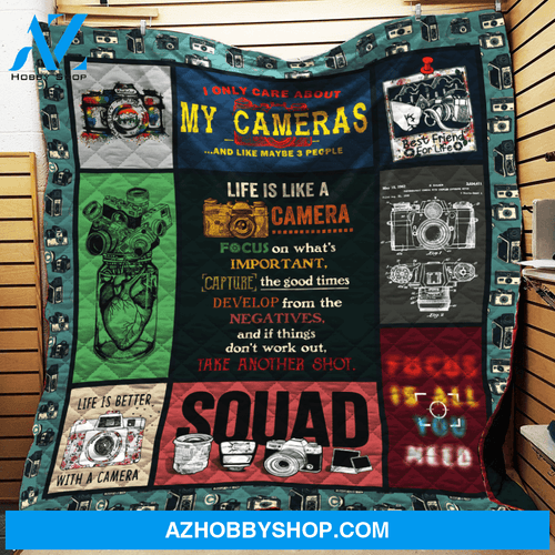 Love Photography Fleece Blanket