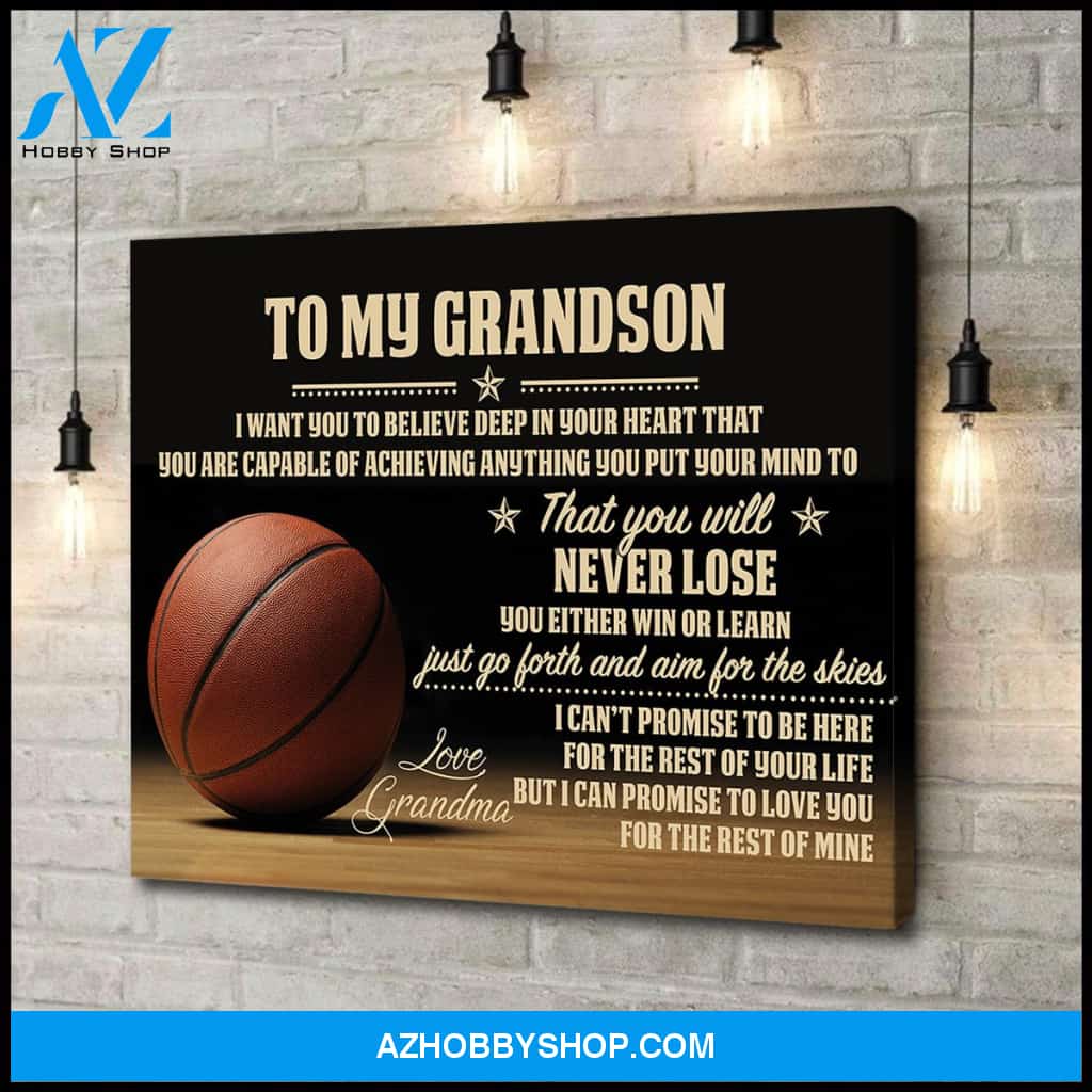 Love you for the rest of mine - Basketball - Personalized Canvas
