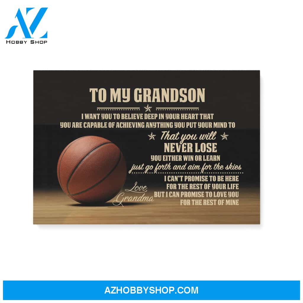 Love you for the rest of mine - Basketball - Personalized Canvas