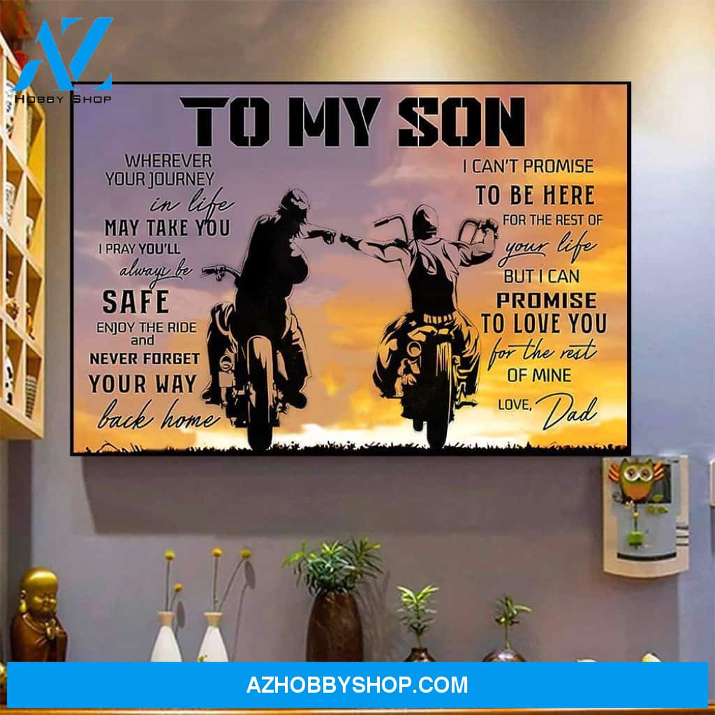 Love You For The Rest Of My Life Poster Gift For Son