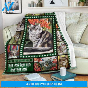 Lovely Cat Fleece Blanket Gift Idea For Cat Lovers Gift For Friend Gift For Family Home Decor Bedding Couch Sofa Soft And Comfy Cozy