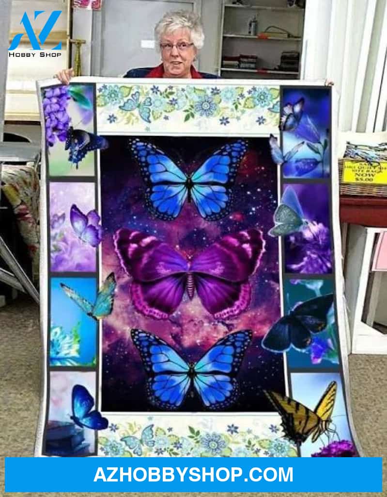 LTL - Butterfly - The Beauty Of Butterflies - Blanket, Fleece Blanket