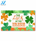 Luck of the Irish Clovers Doormat - 18" x 30"