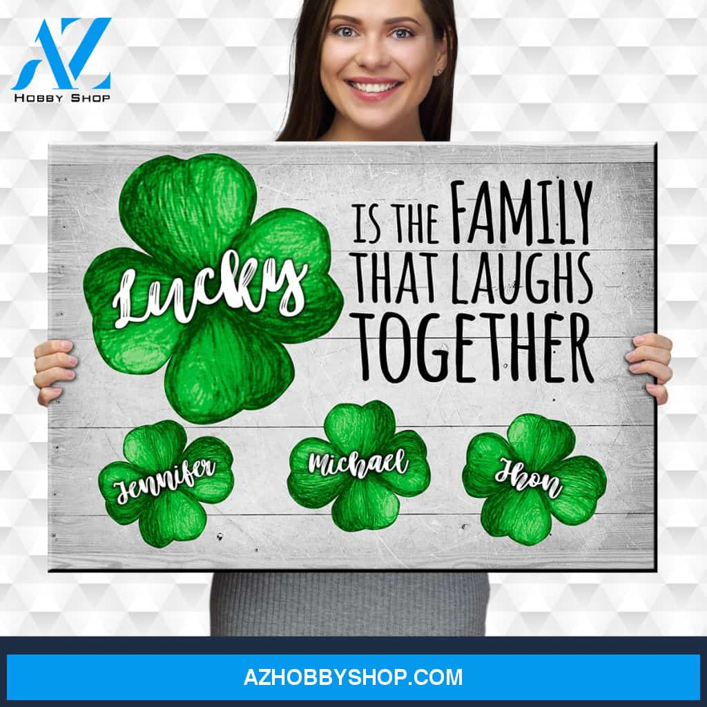 Lucky Family Premium Canvas