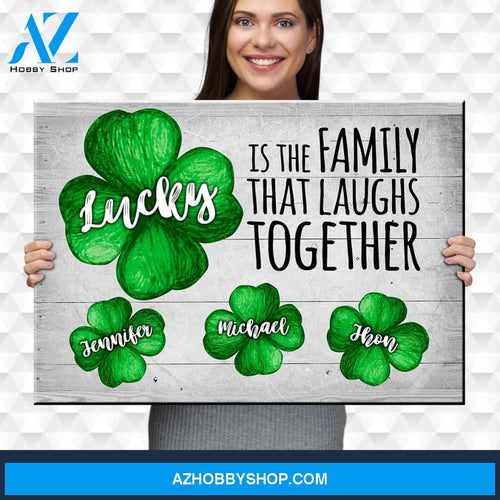 Lucky Family Premium Canvas