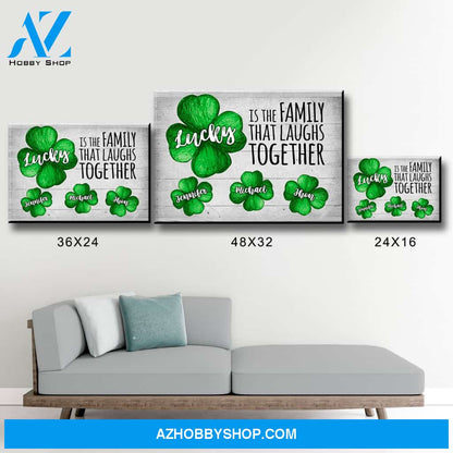 Lucky Family Premium Canvas