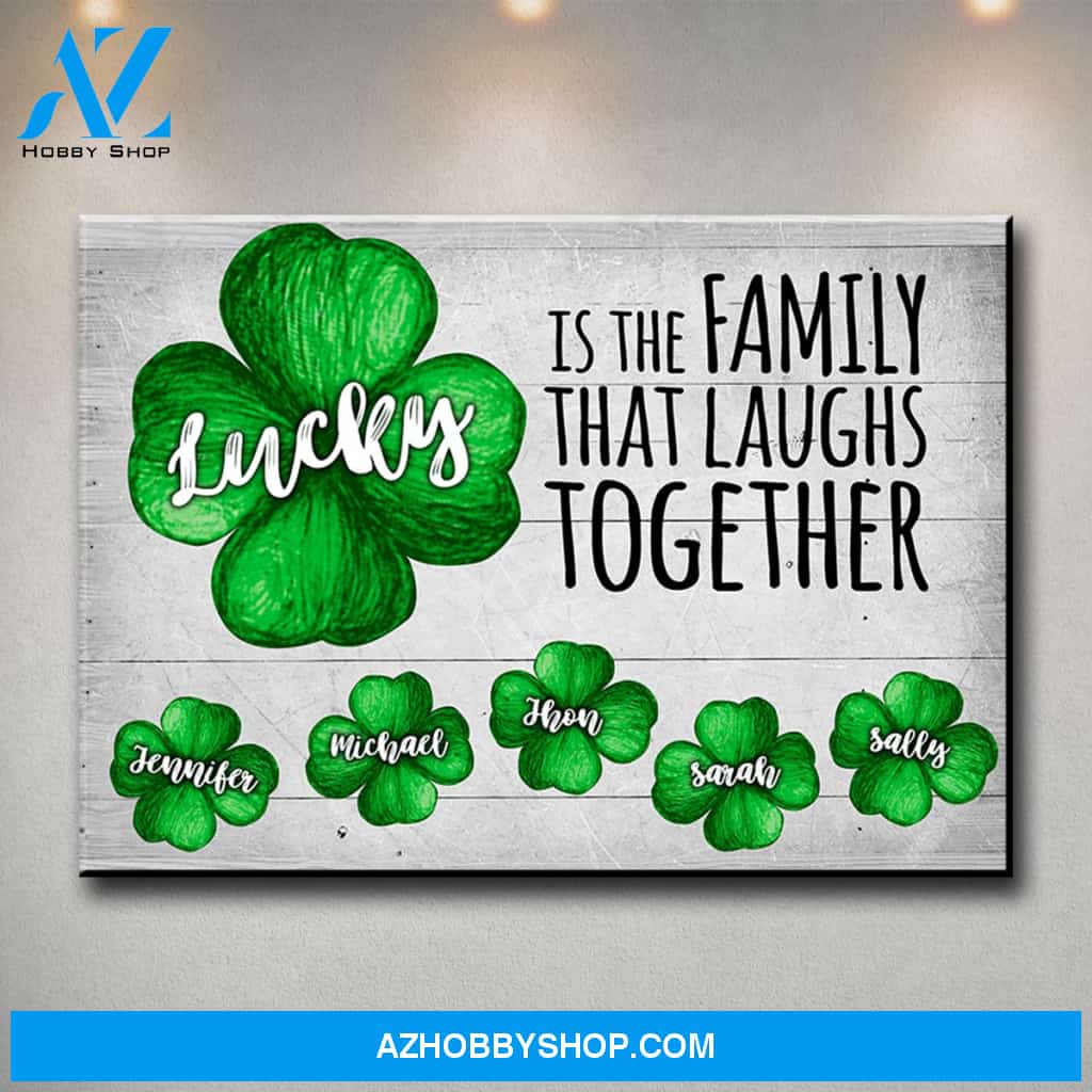Lucky Family Premium Canvas
