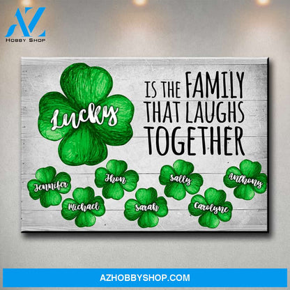 Lucky Family Premium Canvas