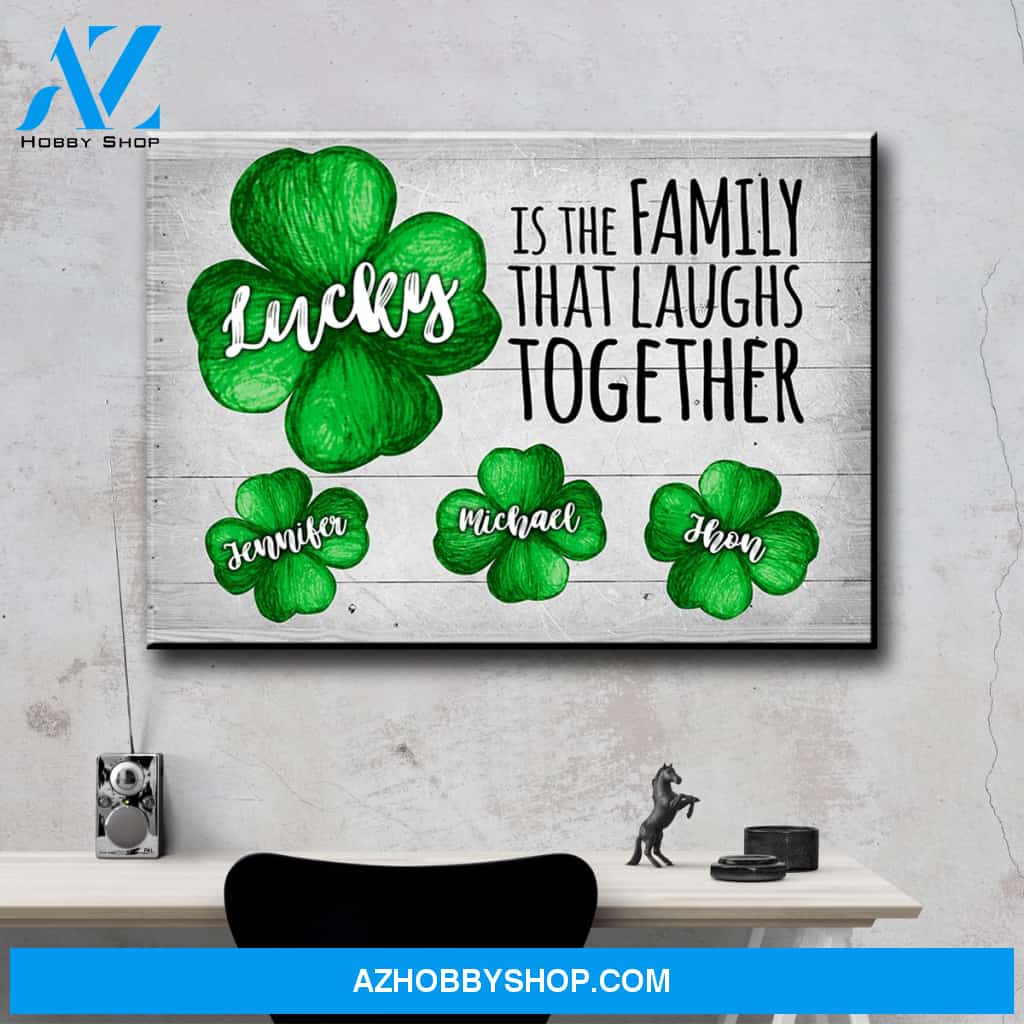 Lucky Family Premium Canvas