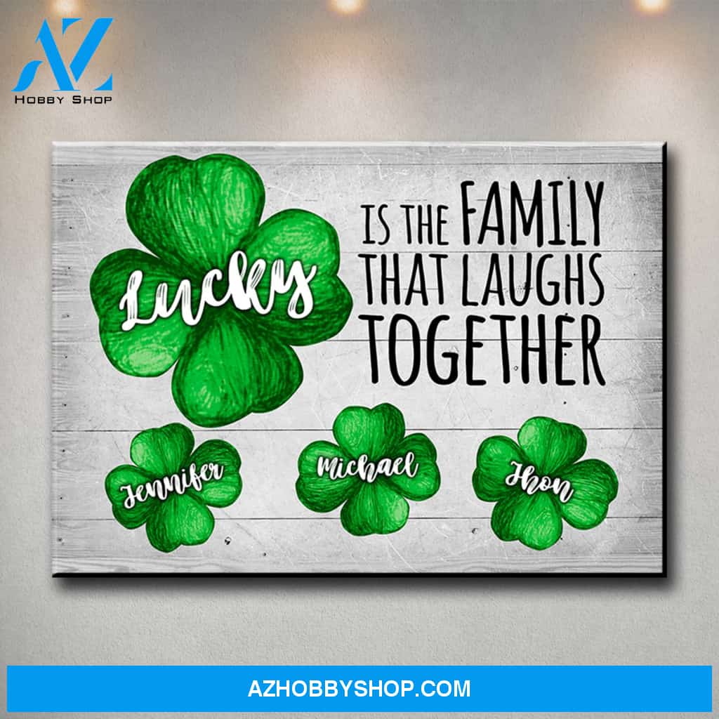 Lucky Family Premium Canvas