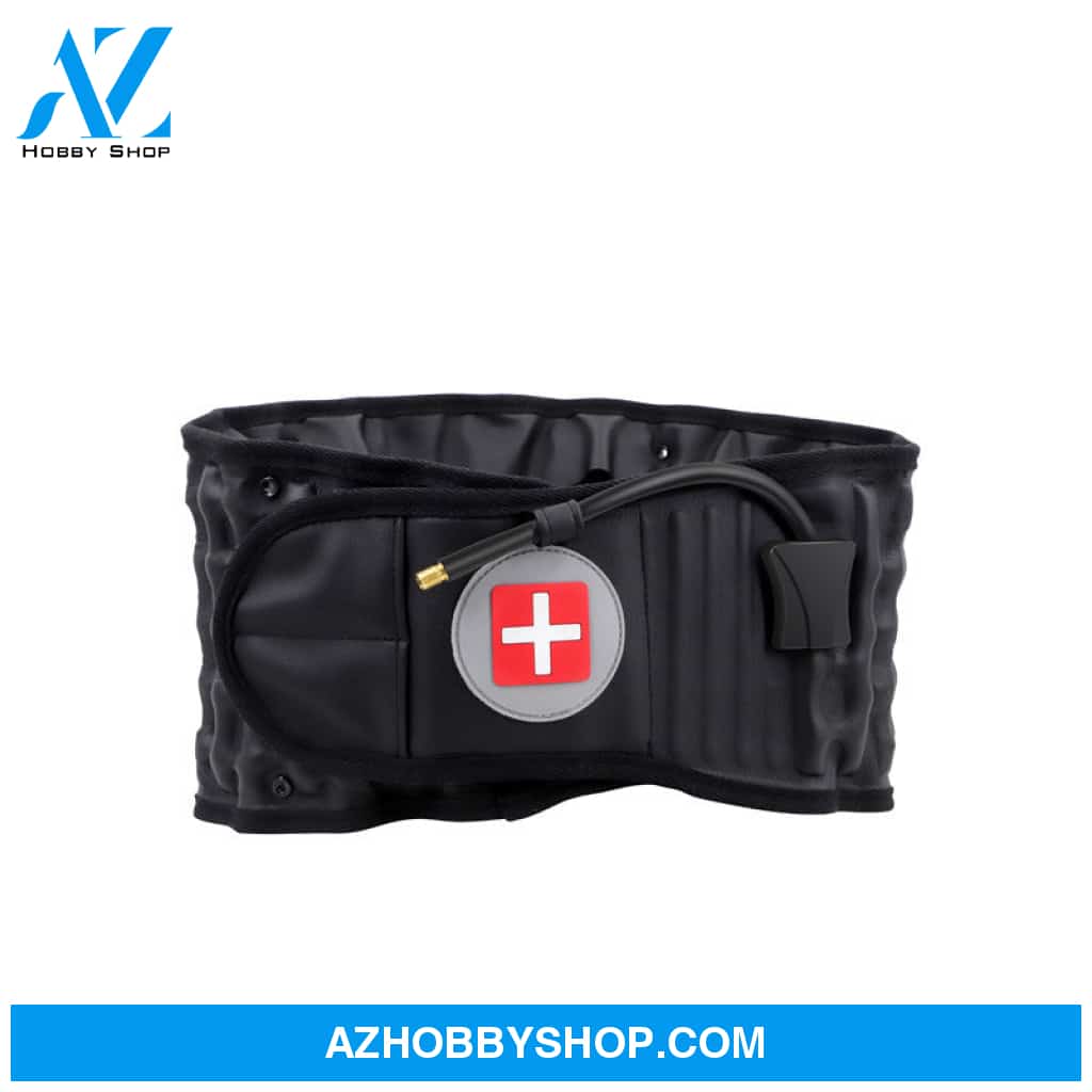 Lumbar Spinal-Air Decompression Back Belt Black