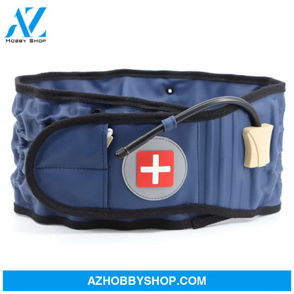 Lumbar Spinal-Air Decompression Back Belt Blue