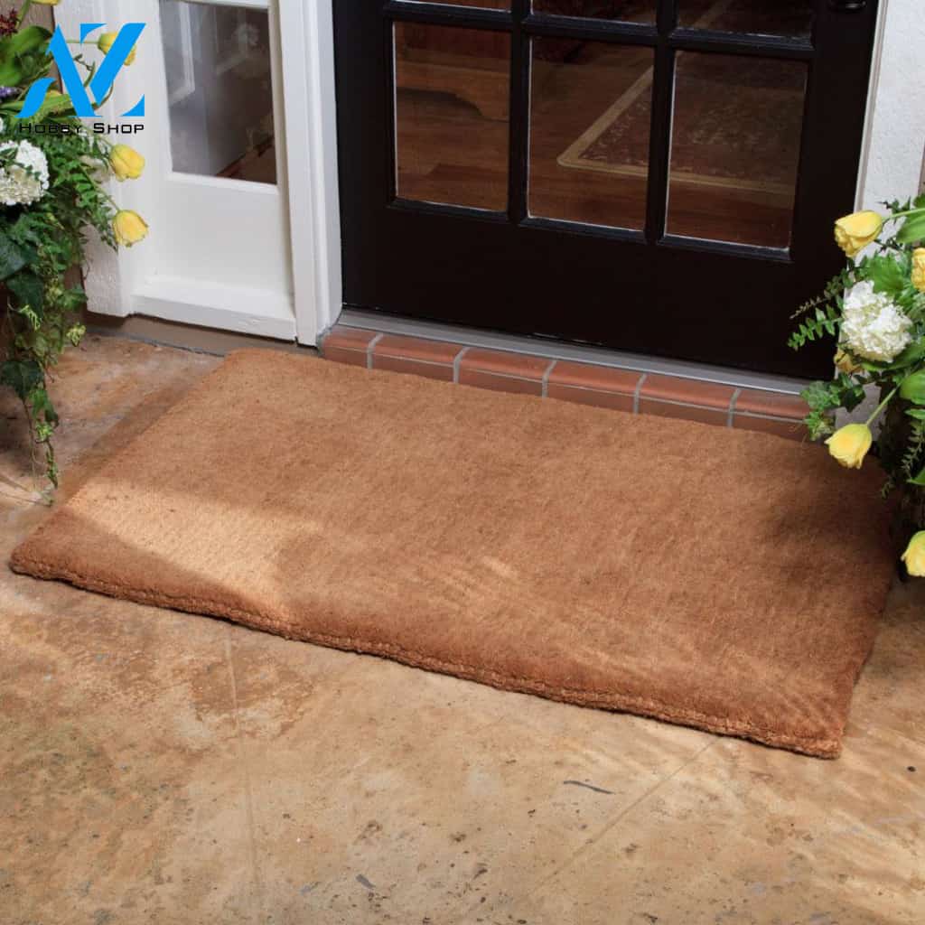 Luxury Coir No Border Doormat