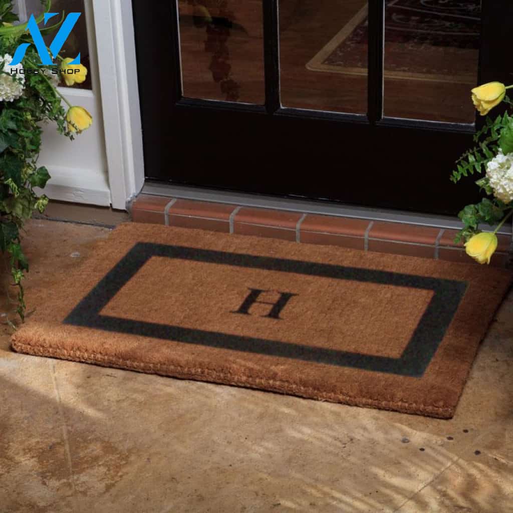 Luxury Coir Single Border Doormat