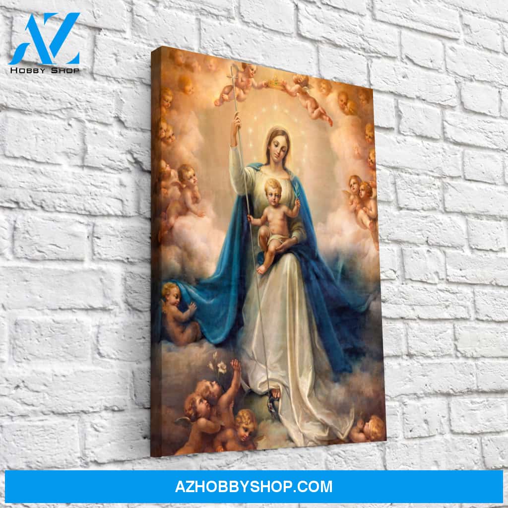Madonna and the Baby Jesus Canvas Art