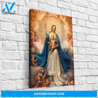 Madonna and the Baby Jesus Canvas Art