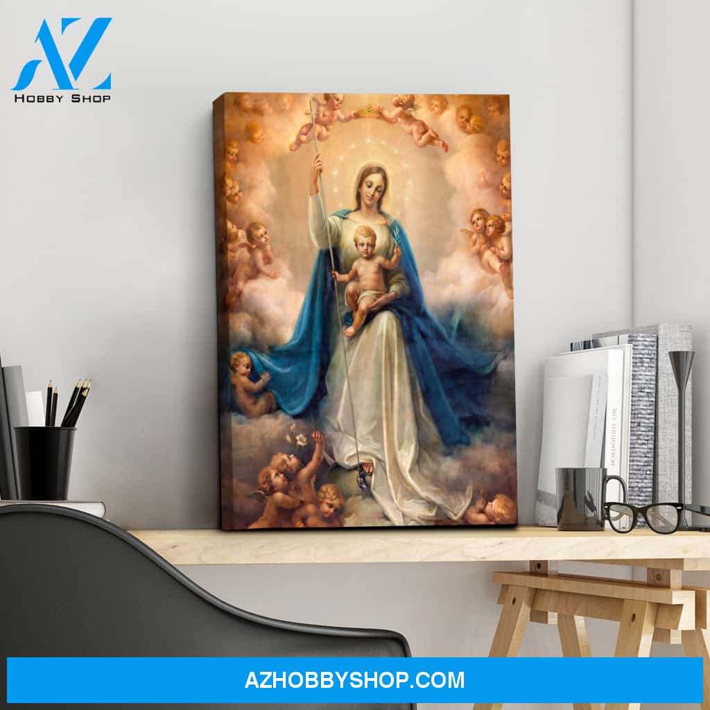 Madonna and the Baby Jesus Canvas Art