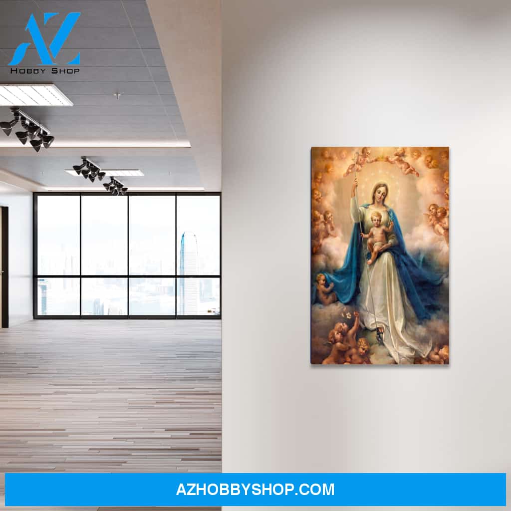 Madonna and the Baby Jesus Canvas Art