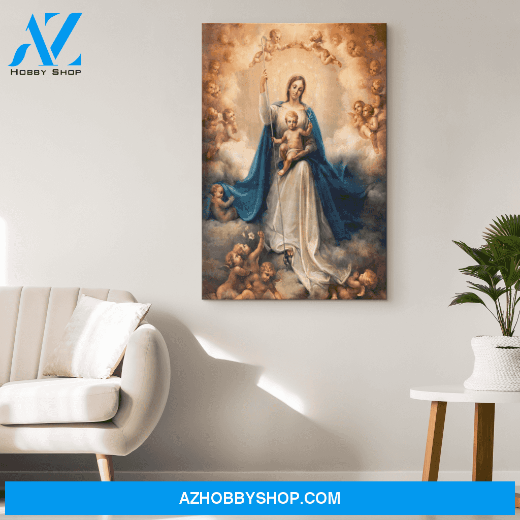 Madonna and the Baby Jesus Canvas Art