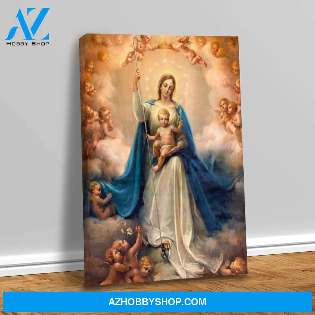 Madonna and the Baby Jesus Canvas Art
