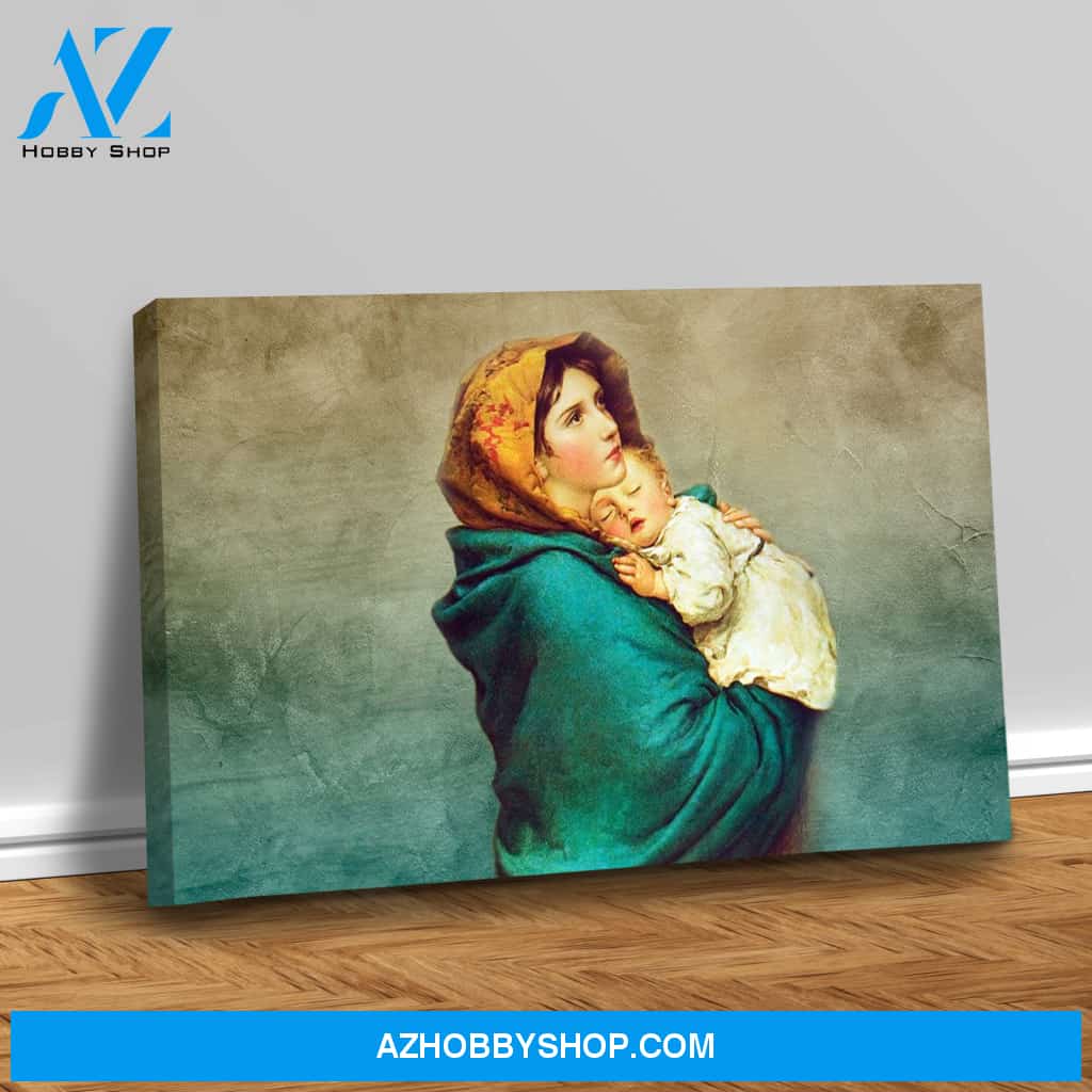 Madonna of the Streets Canvas Wrap