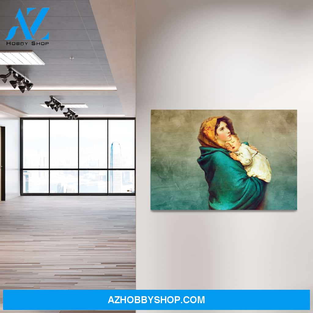 Madonna of the Streets Canvas Wrap