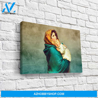 Madonna of the Streets Canvas Wrap