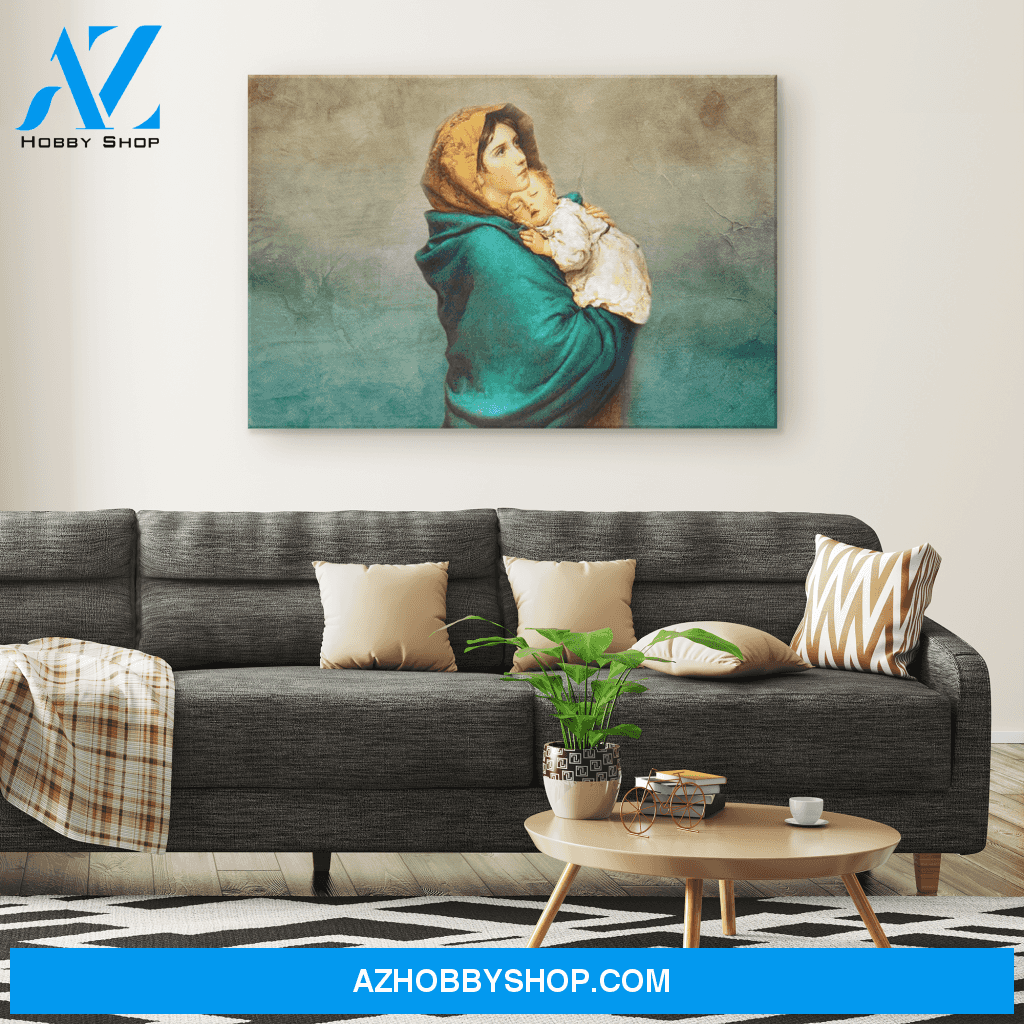 Madonna of the Streets Canvas Wrap
