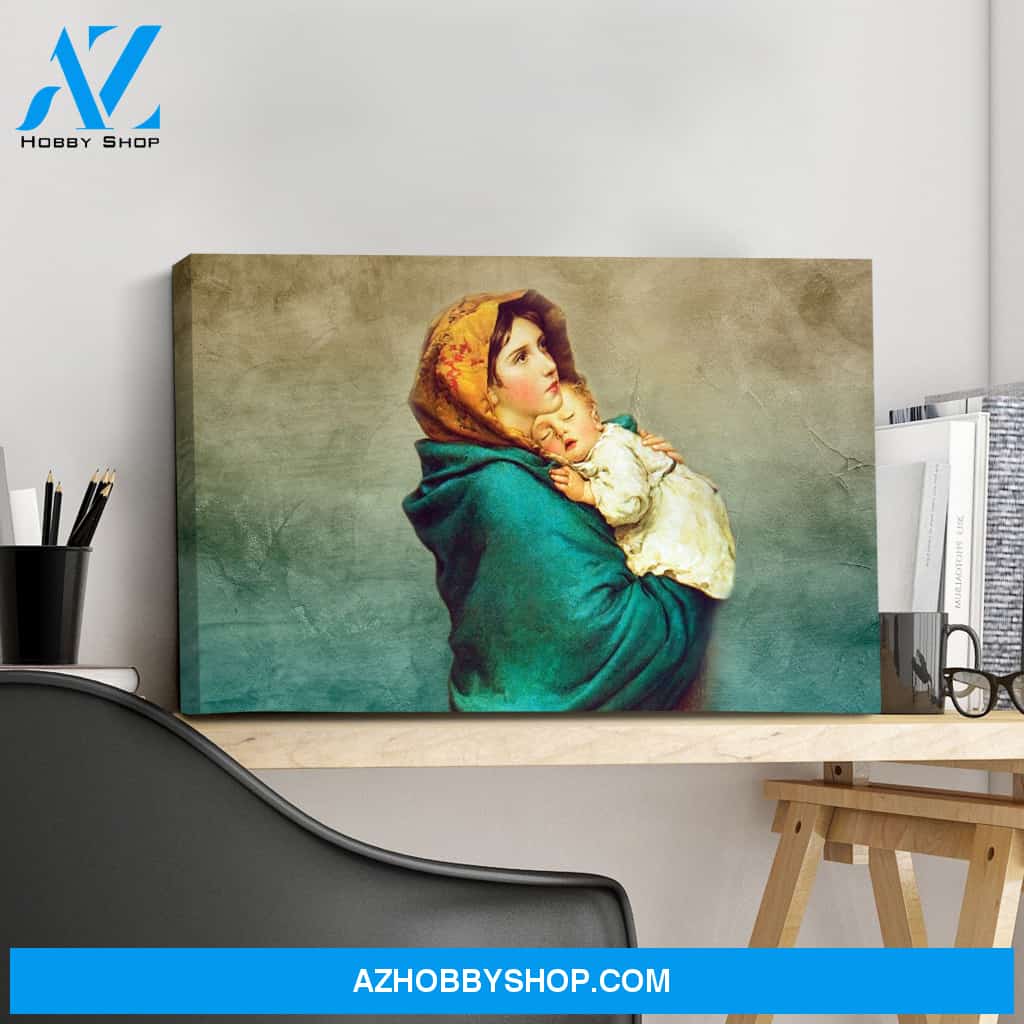 Madonna of the Streets Canvas Wrap