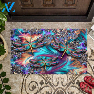 Magic Dragonflies Doormat