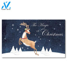 Magic of Christmas Reindeer Doormat - 18" x 30"