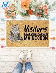 Maine Coon Printed Doormat Home Decor