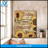 Make it Amazing Hummingbird Canvas Wall Art Decor
