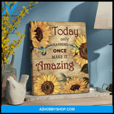 Make it Amazing Hummingbird Canvas Wall Art Decor