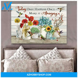 Make It Amazing Hummingbird Wall Art Canvas