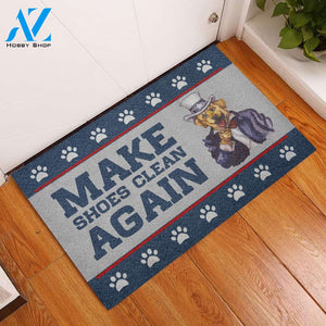 Make Shoes Clean Again Dog Doormat | WELCOME MAT | HOUSE WARMING GIFT