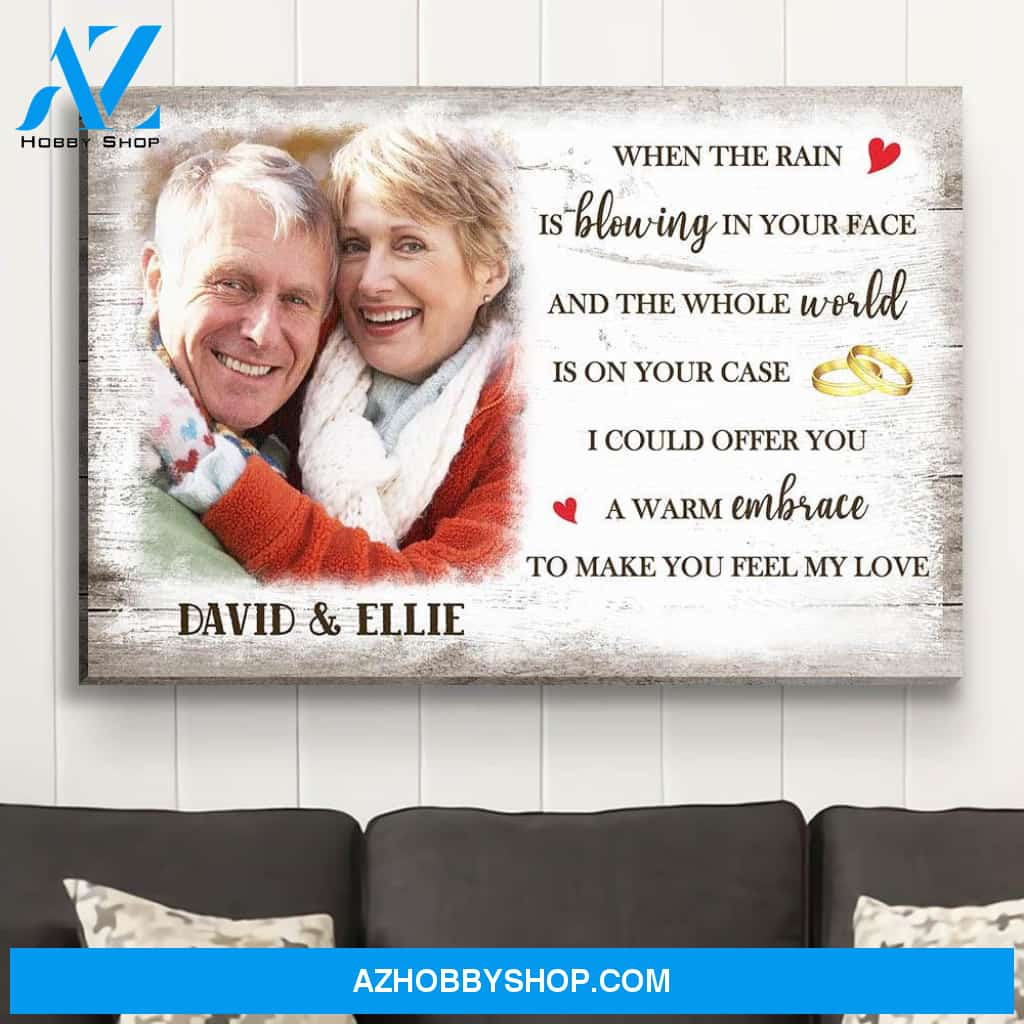 Make You Feel My Love - Personalized Custom Photo Canvas