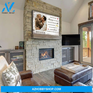 Make You Feel My Love - Personalized Custom Photo Canvas