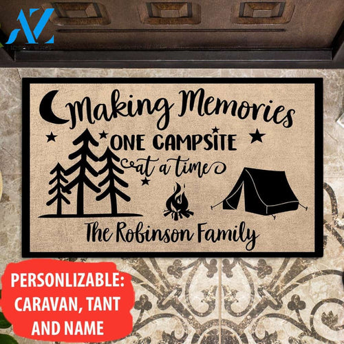 Making Memories One Campsite At A Time Gift For Family For Friends Personalized Doormat AP